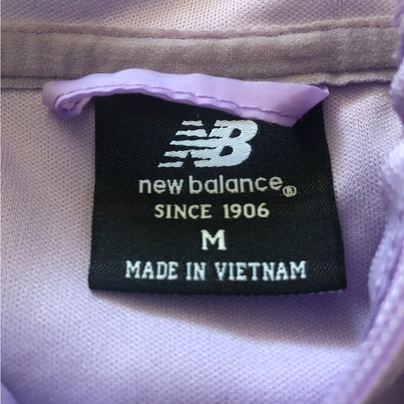 New Balance 1/4 Zip Running Jacket in Purple Heather Size M - Picture 11 of 12